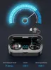 F9 Bluetooth 5.0 Headset Magnético Cancelamento de Ruído 8D HiFi Som Handsfree Fones de Ouvido Sem Fio com Display LED para iPhone 12 Pro Max Izeso