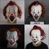 Stephen King's ha condotto la maschera di testa piena incandescente Pennywise horror clown joker maschera clown maschera halloween costume cosplay