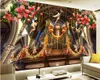 Europese stijl 3d wallpaper woonkamer op maat 3D luxe muur papier angel tv achtergrondfoto behang muurschilderingen