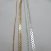 متعدد السهم المختنق قلادة المرأة طبقتين قلادات collares fishbone طائرة قلادة سلسلة شقة chocker على الرقبة مجوهرات