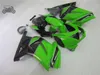 Aangepaste injectieverbarstingen voor Kawasaki Ninja 250R 08 09 10 11 14 ZX250R 2008-2014 Green Black Body Reparatie Fairing Kit