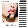 Groothandel nieuwe hot mode lipstick potlood vrouwen professionele lipliner waterdichte lip liner potlood 9 kleuren make-up gereedschap