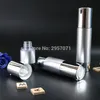 Gold Silver Empty Airless Pump Bottles Mini Portable Vacuum Cosmetic Lotion Treatment Travel bottle 10pcs For Free Shipping