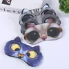 3D Sen Eye Maska Eyeshade Cover Cute Cat Dog Shade Naturalne Sleeping Maski Oczy Patch Kobiety Mężczyźni Miękkie Przenośne Opaski Porozumienia Eyepatch