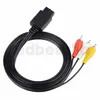 AV TV RCA Cabo 1.8m 6FT AV TV RCA Video Cabo de cabo para SNES Game Cube para N64 64 Cabo de Jogo