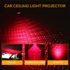 Mini Auto a LED Roof Star Lights Lights Proiettore Interior Atmosfera Ambiente Galaxy Lampada Christmas Decorative Light4869249