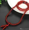 Brésil bracelet en agate rouge perles véritables chapelet agate rouge perles collier perles bracelet 4 cercle