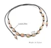 Sea Shell Choker Ожерелье Ювелирные Изделия Пляжная Кисточка Ожерелье Shell Цепи Для Женщин Воротник Chocker GB1195