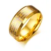 Engraved Bible Cross Ring for Men 3 Colors Option Stainless Steel Stylish Prayer Male Jewelry US Size #7- #13