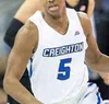 NCAA College Creighton 농구 저지 Ryan Kalkbrenner Trey Alexander Baylor Scheierman Ryan Nembhard Arthur Kaluma Francisco Farabello McDermott Korver 4XL