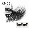 Hot 25mm Mink Eyelashes 3D Mink Eyelashes Real Mink Lashes Big Dramatic Fluffy False Eyelash Extension Makeup Tool Maquillage