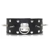 Bondage Choker Restriant Spiked Studs Punk Neck Collar Chain Leash Breast Cover Slave #R45