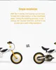 Mijia QiCycle duplo uso seguro da bicicleta para crianças Triciclo Scooter Design ergonômico - Amarelo