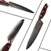 Grandsharp Kiten Knife Set szef kuchni Damascus Knives VG10 Japońskie Damascus Steel Improvement Kitchen Gadżety Japońskie K1626040