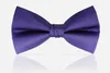 Högkvalitativ Mode Man Bow Slips Neckwear Men Bowties Bröllop Black Burgundy Navy Blue Champagne Bow Slips Gratis frakt