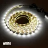 5 V Cavo USB LED Strip Light TV Sfondo Sfondo Illuminazione 5m LED 2835 SMD Strip Striscia Bianco / Caldo Luci decorative bianche