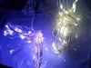 3m 30 LED 배터리 작동 구리 램프 LED 문자열 조명 LED 결혼식 휴가 파티 정원 장식 5pcs / lot