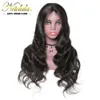 Pelucas de cabello humano con ondas corporales 10A pelucas frontales de encaje pre desplumadas con minimechones 5959323