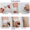 10pcslot Bachelorette Party Faux Tatouages Équipe Mariée Tatouage Décorations De Fête De Mariage Douche Nuptiale Hen Party Or Demoiselle D'honneur Stic4662778