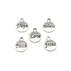 100 sztuk / partia Antique Silver Hope Believe Love Faith Jezus Charms Wisiorki na biżuterię Making Bransoletka Naszyjnik Ustalenia 11.5x15.5mm A-23