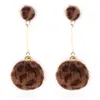 Wholesale-style jewelry fashion temperament personality wild leopard print long earrings female fashion simple earrings