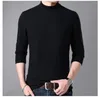 Pół Turtleneck Cashmere Sweter Mężczyźni Sweter Ubrania na 2019 Jesień Zima Sueter Hombre Robe Pull Homme Hiver Mens Sweter SH190928