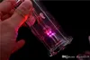 Nighttime LED Colorful Light bongs Glass Dab oil Rig Water Pipes 5"inch Portable Oil Hookahs Inline Stereo oil burner pipes