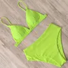 Ruuhee neon bikini bikini 2020 Kobiety stroju kąpielowego pchania stroju kąpielowego brazylijskie bikwiini kombinezonu letnie kąpiel femme7148254