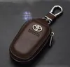 Applicable To BMW Mercedes Audi Toyota Honda Buick Land Rover Car Keychain Car Leather Key Case