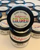 6 soorten gekleurde Californische labelstickers voor verzegelde pers tin tonijn blikjes 73x23 mm 3,5 gram cali tincans