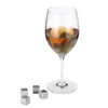 Natural Whiskey Stones 6pcs/set Whisky Stones Cooler Whisky Rock Soapstone Ice Cube With Velvet Storage Pouch