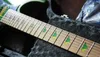 7 String Universe UV777 Guitar Green HSH Pickups Tremolo Bridge Electric Guitars Pyramid inlay black hardware3359876