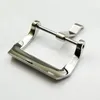 24mm högkvalitativ OEM PAM BUCKLE SILVERY PAND SCREW TANG BUCKLE FÖR PAM RUBBER LÄDER WACKBAND STRAP263S