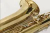 نموذج Tenor Saxophone Jupiter JTS-787 Gl للمستوى المبتدئ Bb B ورنيش ذهبي مسطح ومطلي بالفضة Tenor Saxofone بحالة جيدة