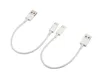 Cable de cargador USB Micro tipo C de 20CM Cables USB de carga rápida 2A cortos de 20cm para teléfono celular inteligente Samsung S5 S6 Huawei Androd