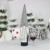 3 stijlen Kerstmis Gezichtsloze pop wijnfleskoffer Nordic Land God Santa Claus Champagne Wine Bottle Cover Nieuwjaar Decoratie XD228057140