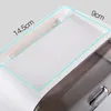 Toilet Paper Holder Plastic Bathroom Double Paper Tissue Boxes Wall Mounted Shelf Storage Box Toilet Tissue Dispenser