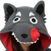 Unisex New Adult Animal Gray Wolf Pajamas High Quality Grey Cartoon Kigurumi Onesies Costumes Jumpsuits Christmas Gift