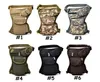 Tactical Taille Tas Unisex Canvas Outdoor Camping Fietsen Taille Sport Sport Beenzak Outdoor Bags Reizende Heup Zakken 6 Kleuren CCA11764 20PCS