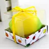 Apple Shaped Fruit Candles Scented Candles Festival Atmosphere Romantic Party Decoration Christmas Eve New Year Decor