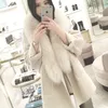 Women's Jackets Autumn Winter Cashmere Overcoat Coats Women Windbreaker Coat Shirt Fashion Loose Casual Big Fur Costs