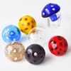 Colorful Glass Carb Cap Glass Mushroom Carb Cap Dome For Less 31mm Quartz Banger 2mm 3mm 4mm Thick dab rig smoking accessories