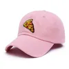 Fashion-VORON nuovo berretto da papà con ricamo pizza Cappello da camionista in cotone per donna uomo Ade Size Baseball