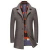 heren gevoerde trenchcoat