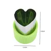 Star Heart Shape Vegetables Cutter Plastic Handle 3Pcs Portable Cook Tools Stainless Steel Fruit Cutting Die Kitchen Gadgets