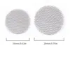 20mm 16mm Edelstahl-Metallsiebfilter Silberfilter für Glasbong-Trockenkräuterschalenhalter Tabakpfeifenwerkzeuge Zubehör 1 Stück = 500 Stück