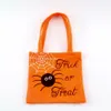 Halloween Pumpkin presente sacos de armazenamento Sack Bag Trick or Treat bonito dos miúdos Bolsa doces Bolsa Tote não tecido Bag LJJA3137