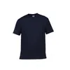 Wyprzedaż tanie puste ubrania męskie zwykły 100% bawełna t-shirt Dostosowany projekt 10 sztuk / partia Drop Shipping