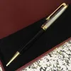 Luxury pen famous blue and silver ballpoint pen fasion Collection brand writing supplier ballpoint pen or gift box