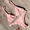 Women039s Szybkość kąpielowa seksowna czerwono brazylijskie cekiny bikini kobiety ustawione push upnie strój kąpielowy dziewczyny Bathing Beachwear1170375